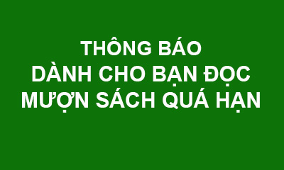 Danh sách bạn đọc nợ tài liệu quá hạn tính đến ngày 12/05/2020