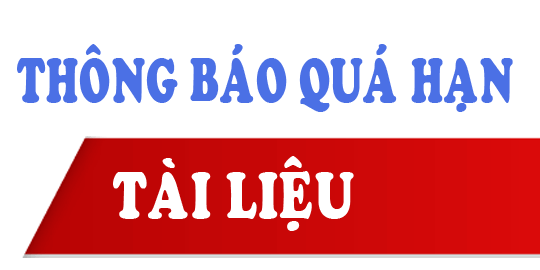Danh sách bạn đọc nợ tài liệu quá hạn tính đến ngày 31/8/2019